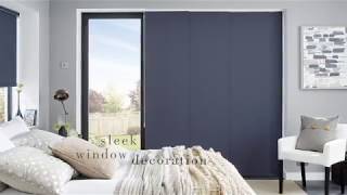 Sliding Panel Blinds 2019 [upl. by Nosyrb423]