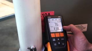 Testo 310 Residential Commercial Combustion Analyzer [upl. by Noryb476]