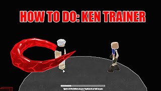 HOW TO DO TORTURED KEN TRAINER EASIEST METHOD  RoGhoul [upl. by Asamot]