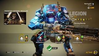 The Joys Of Legion Level 20  Frontier Defense  Titanfall 2 [upl. by Lairea196]