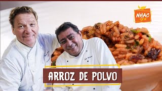 Arroz de polvo flambado com cachaça  Claude Troisgros e Batista  Que Marravilha [upl. by Attebasile]