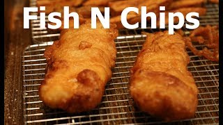 Fish And Chips Recipe Tutorial S4 Ep 450 [upl. by Hadwyn715]