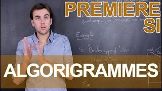 Algorigrammes  SI  1ère  Les Bons Profs [upl. by Hailed242]