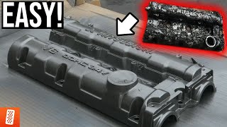 HOW TO PAINT YOUR VALVE COVER THE BEST WAY [upl. by Duthie]