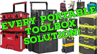 Every Portable Toolbox Solution Buyers Guide Packout ToughSystem Versastack Systainer amp More [upl. by Celik62]