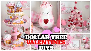 DOLLAR TREE VALENTINES DIYS 2020 WITH CHICONTHECHEAP [upl. by Napra]