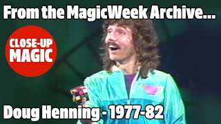 Doug Henning Closeup  8 incredible closeup magic routines from Doug Henning [upl. by Lavicrep]