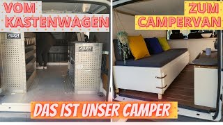 DIY CAMPER AUSBAU FORD TRANSIT ROOMTOUR  Vom Kastenwagen zum CAMPERVAN  CAMPER AUSBAU [upl. by Melinde]