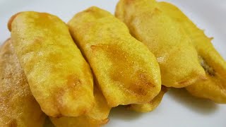 Pazham Pori Kerala Style  Vazhakkappam Recipe  Banana Fritters  Easy Snacks to Make at Home [upl. by Llenehc]