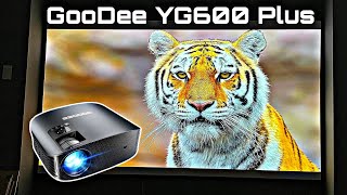 GooDee YG600 Plus 4K Projector Review [upl. by Nomrej]