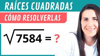 Cómo RESOLVER RAÍCES CUADRADAS ✅ [upl. by Anoiuq]