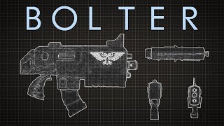 Warhammer 40000 Bolter  Weapon Breakdown [upl. by Cedell]