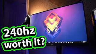 Is 240hz Worth It My Experience [upl. by Elephus]