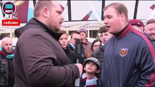 West Ham 03 Burnley quotThe Club I Love Is Deadquot Dom [upl. by Pius]