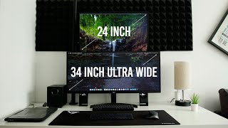 The Best Budget Ultrawide Monitor  LG 34 Inch 1080P Monitor Review [upl. by Colt]