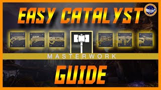 Destiny 2  Finish Your Catalysts FAST and EASY [upl. by Ahidam646]