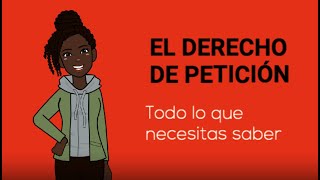 Derecho de Petición todo lo que necesitas saber [upl. by Nyliak143]