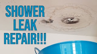 How To Repair A Shower Leak  Drain and Caulking Replacement DIY [upl. by Barabas224]