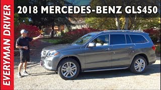 Heres the 2018 MercedesBenz GLS 450 3Row Luxury SUV Review on Everyman Driver [upl. by Archambault]