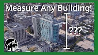 How to Measure the Height of Any Building using Google Earth [upl. by Meid]