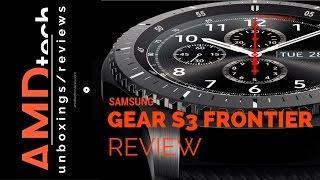 Samsung Gear S3 Frontier LTE Review The Ultimate Smartwatch [upl. by Kling]