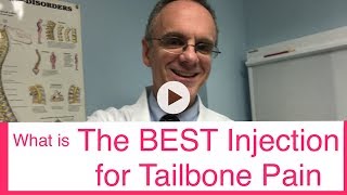 BEST Injection for Tailbone Pain Coccyx Pain [upl. by Anoval]