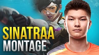 Best of Sinatraa  NA Tracer GOD  Overwatch Montage [upl. by Beghtol]