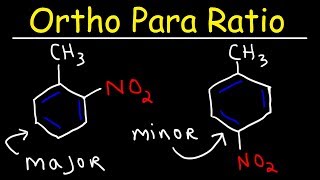 Ortho Para Ratio  Aromatic Nitration of Toluene [upl. by Ernst878]