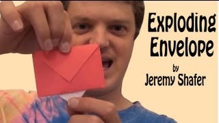 Origami Exploding Envelope by Jeremy Shafer [upl. by Anicart]