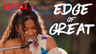 “Edge of Great” Lyric Video  Julie and the Phantoms  Netflix After School [upl. by Alyled]