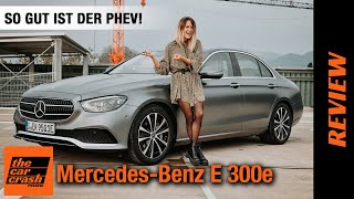 Mercedes E 300 e 2021 So gut ist der EKlasse Plugin Hybrid Fahrbericht  Review  Test  Preis [upl. by Nidak852]