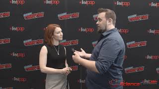 Amazons The Tick  Valorie Curry Interview NYCC 2018 [upl. by Charisse]