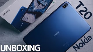 Nokia T20  Unboxing amp Features Explored [upl. by Allianora439]