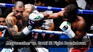 Mayweather vs Gotti III Fight Breakdown [upl. by Imim275]