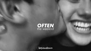 the weeknd often slowed  reverb [upl. by Zendah]