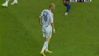 Zidan vs Materazzi WC2006 HTV2 [upl. by Eillehs]