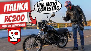 Italika RC200 Parte 1 Primeras impresiones  aLets Go [upl. by Nyrrek]