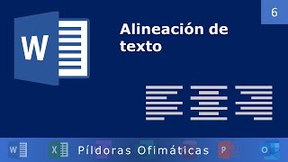 ALINEAR y JUSTIFICAR texto en Word [upl. by Nuawaj]