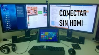 CONECTAR PANTALLA DE PC A TV SIN CABLE HDMI INALAMBRICAMENTE EN WINDOWS 10 POR SMART TV [upl. by Inatsed]