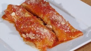 Cannelloni  Manicotti with Meat Recipe  Rossellas Cooking with Nonna [upl. by Wendy214]