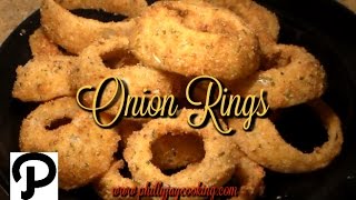 How To Make THE BEST Crispy Onion Rings At Home Delicious Onion Ring Sauce Recipe [upl. by Janette]