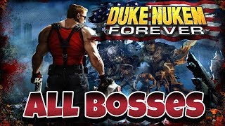 Duke Nukem Forever  DLC  All Bosses  Ending [upl. by Phip]