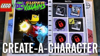 LEGO DC SuperVillians CreateaCharacter [upl. by Yrelbmik728]