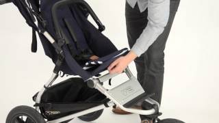 urban jungle™ stroller foldunfold instructions  Mountain Buggy® [upl. by Ydnahs]