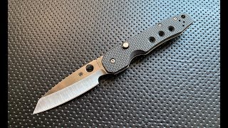 The Spyderco Smock Pocketknife The Full Nick Shabazz Review [upl. by Artemisia190]