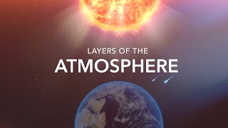 Layers of the Atmosphere Animation [upl. by Atteloc]