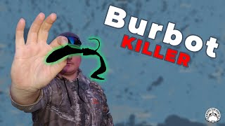 Burbot love THIS lure How To Ice Fish Burbot [upl. by Sidnala]