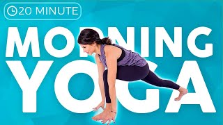 20 minute Morning Yoga Flow 💙 FEEL GOOD Full Body MOBILITY Yoga [upl. by Corell]