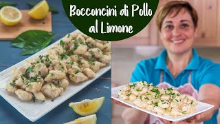 BOCCONCINI DI PETTO DI POLLO AL LIMONE Ricetta Facile  Fatto in Casa da Benedetta [upl. by Ainecey]