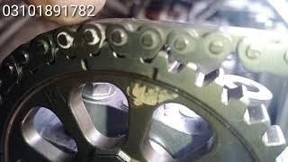 honda vezelfit engine timming chain marks  L15B engine vtech assembling [upl. by Aenat761]